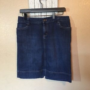 🍁 Eddie Bauer Denim Skirt